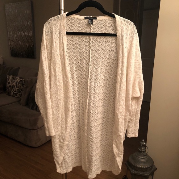 Forever 21 Sweaters - Boho crochet cardigan